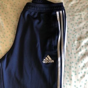 Blue Adidas Sweat Pants